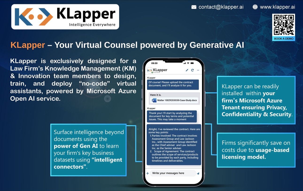 KLapper's unique capabilities