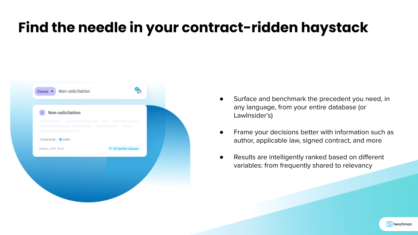 Find the needle in your contract-ridden haystack