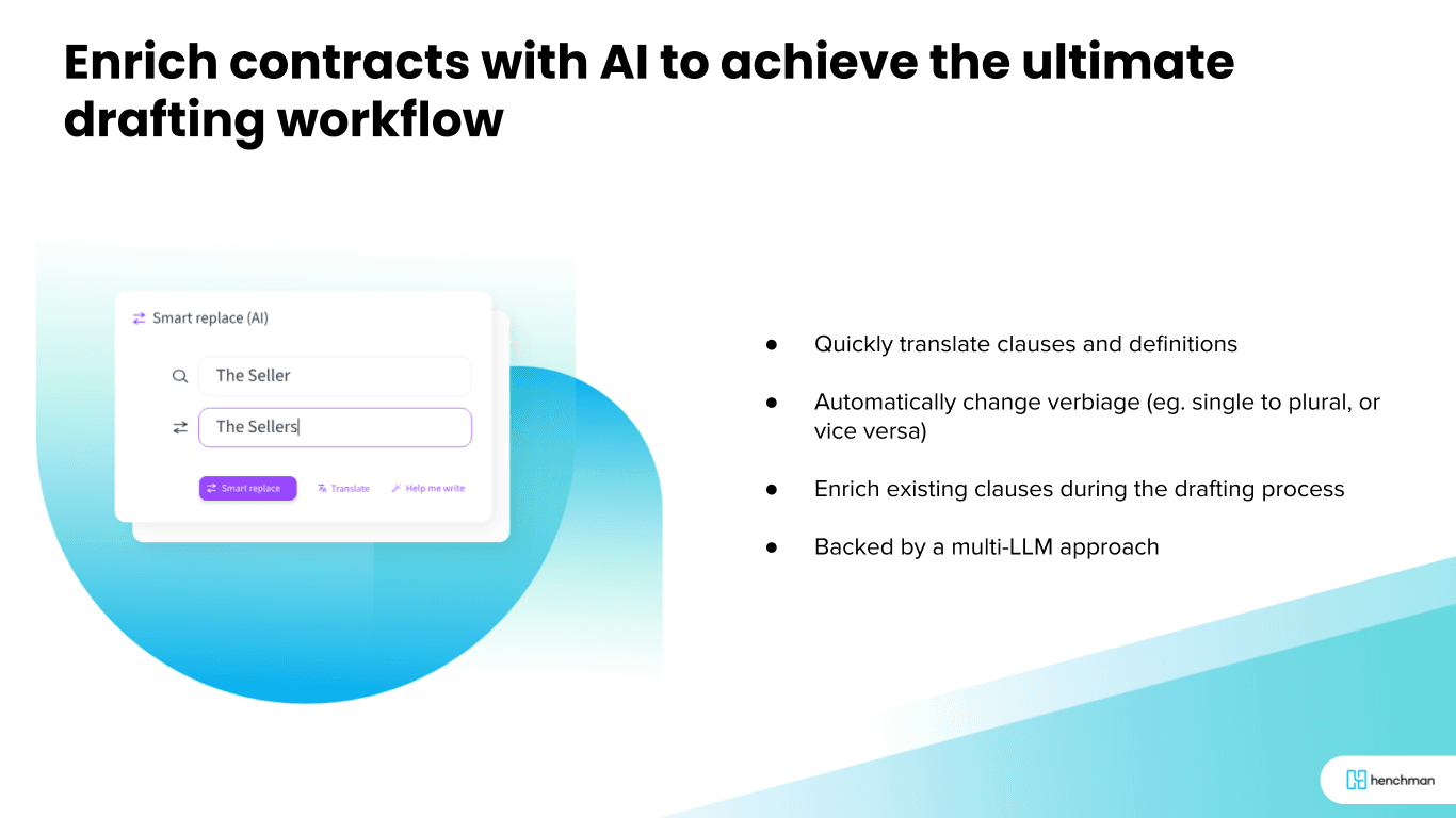 Enrich contracts with AI to achieve the ultimate drafting workflow