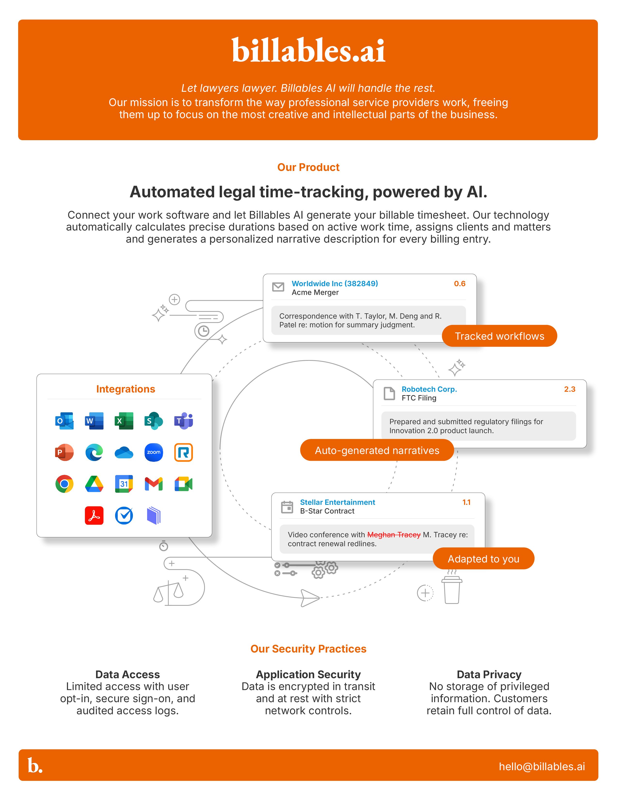 Billables AI One-Sheet