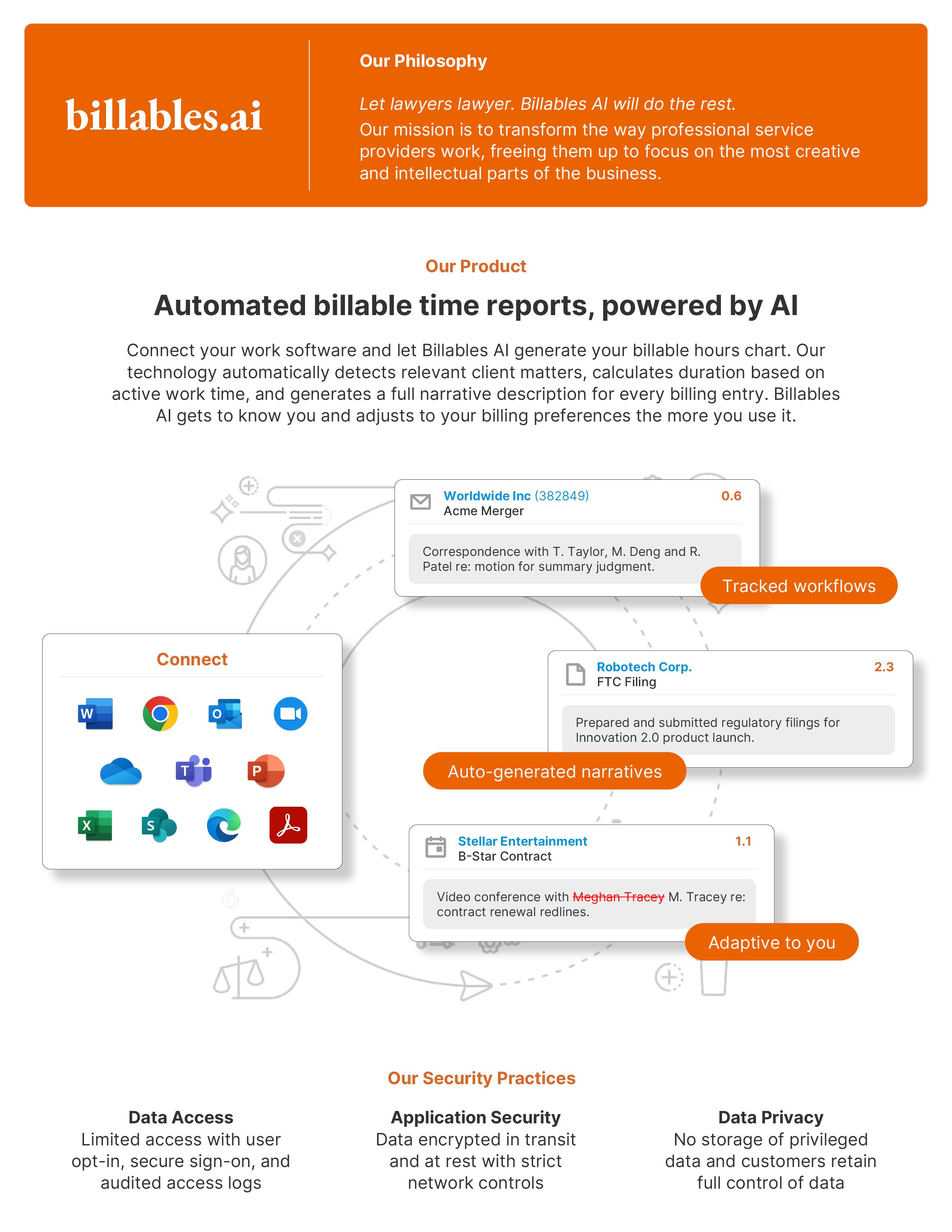 Billables AI Automated Time Report