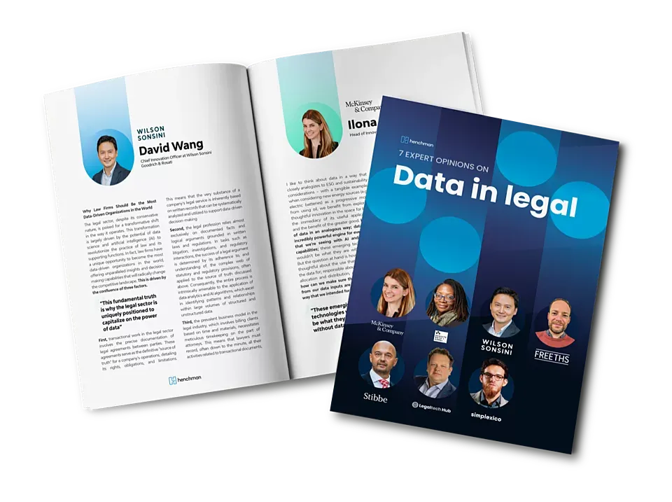 Data in Legal: 7 Experts on the delicate balance between addressing concerns and unlocking the full potential of data