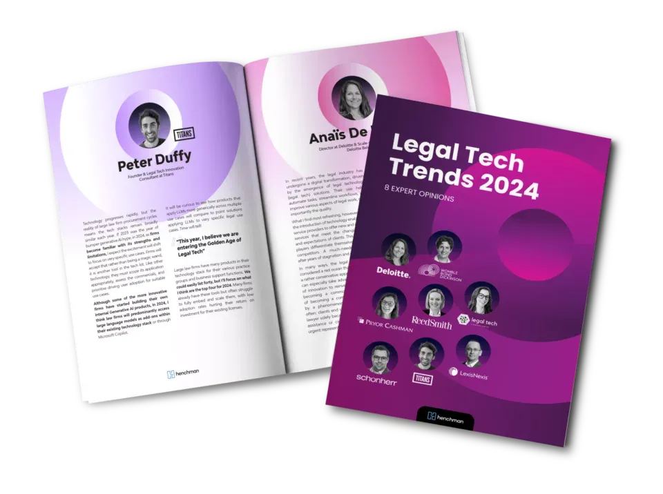 2024 Legal Tech Trends: 8 international experts predict what’s to come in 2024 and how you can prepare yourself and your organization