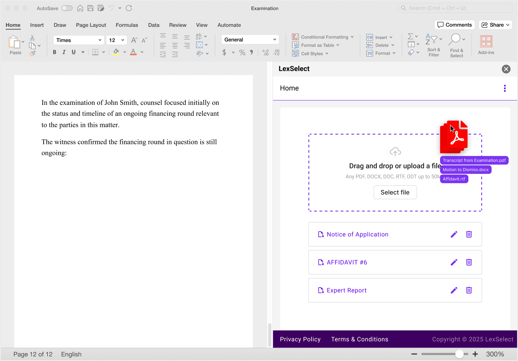 LexChat Upload