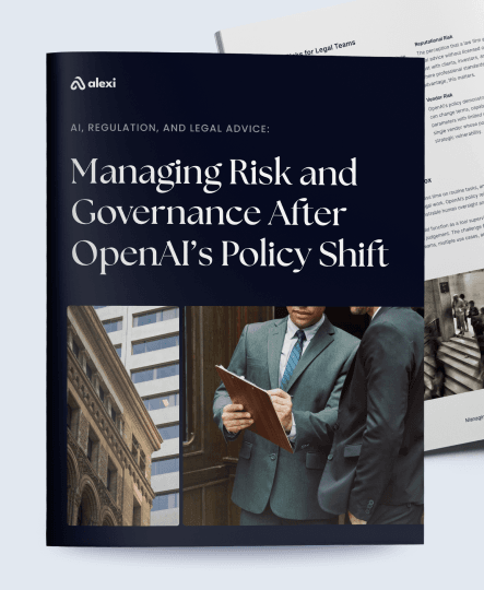 AI, Regulation, and Legal Advice: Managing Risk and Governance After OpenAI’s Policy Shift