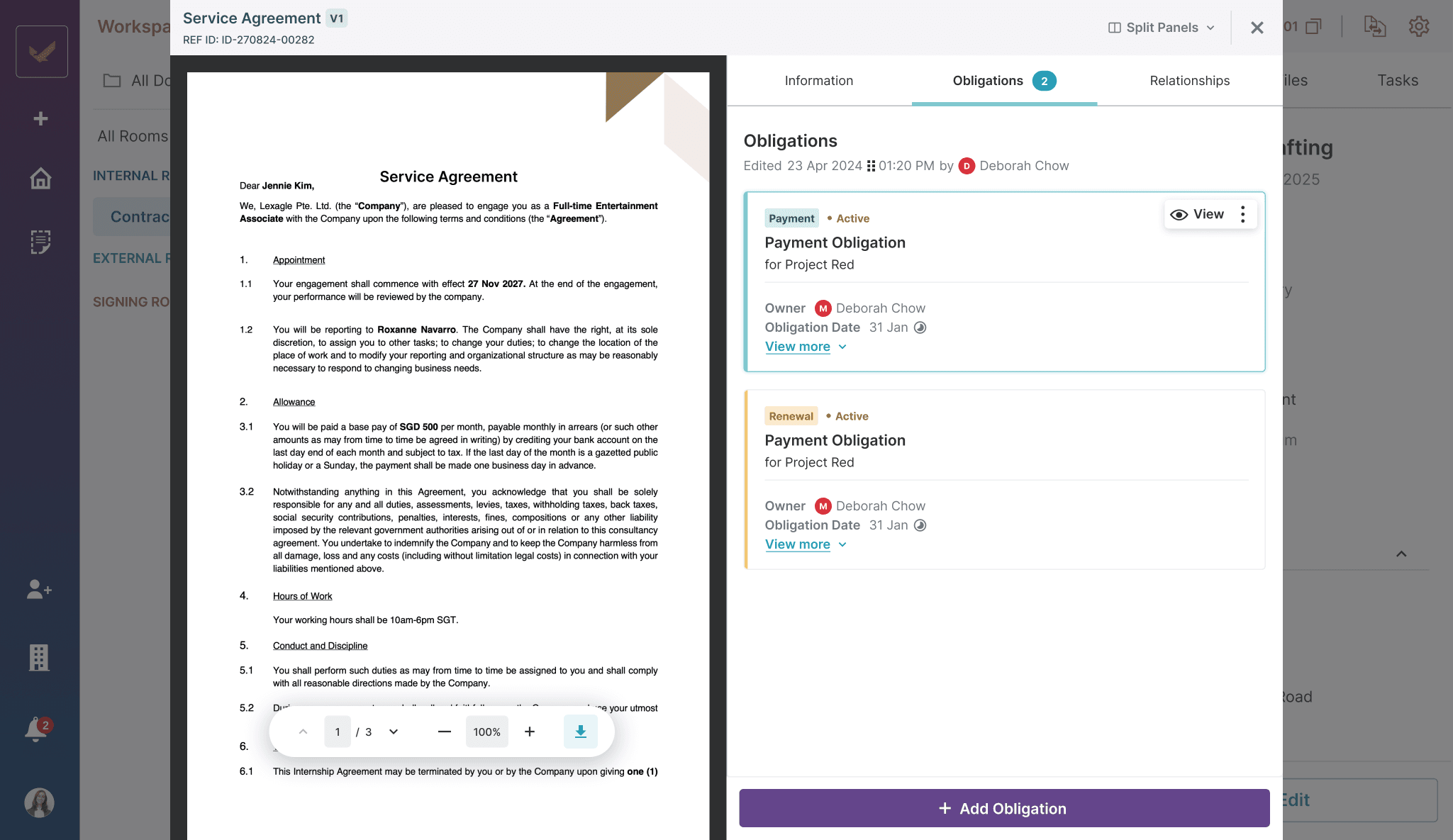 Ensure compliance with Lexagle's AI-powered risk assessment and obligation tracking