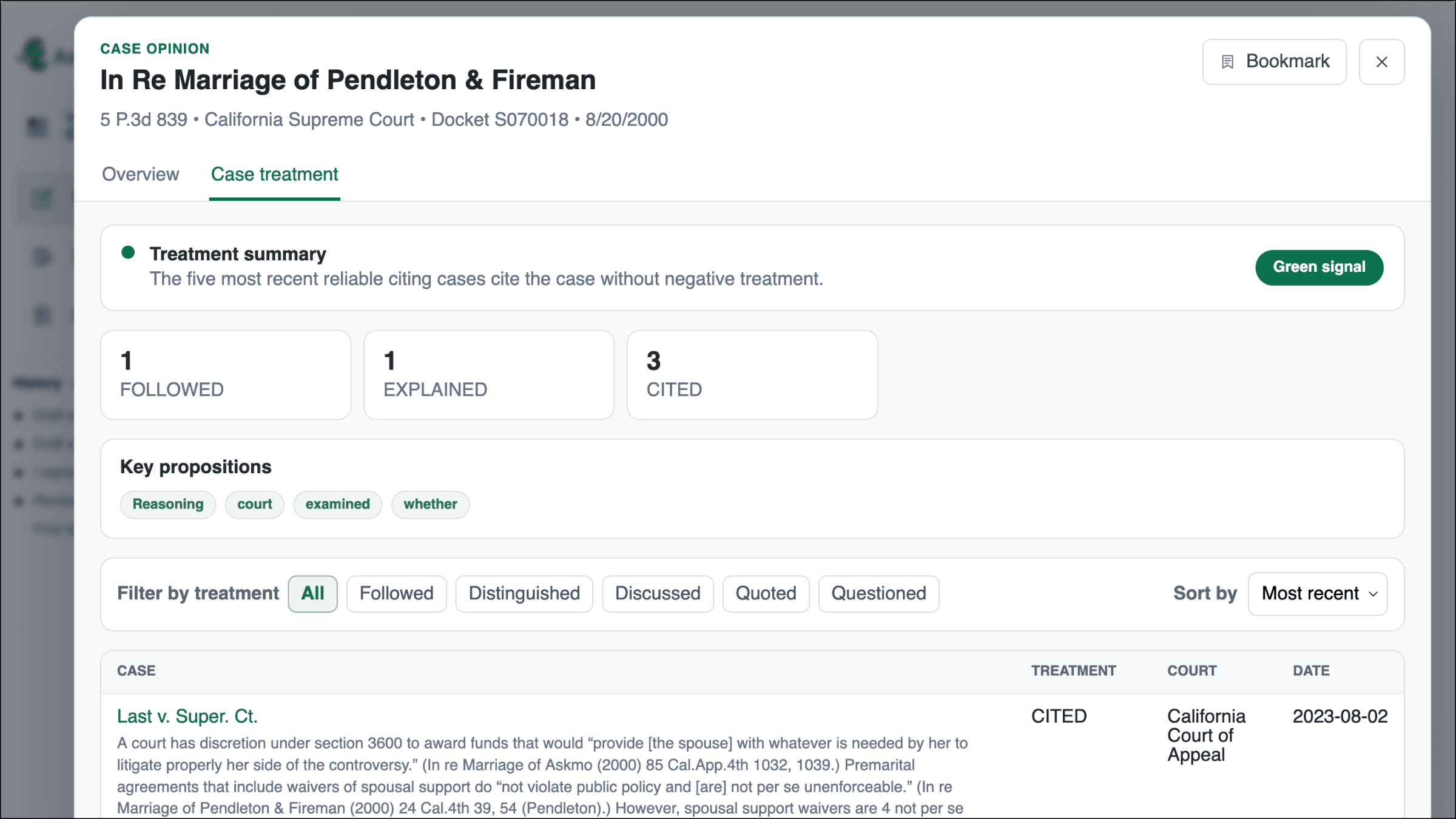 Read the full text of cited authority. Review statute annotations and follow case treatment.