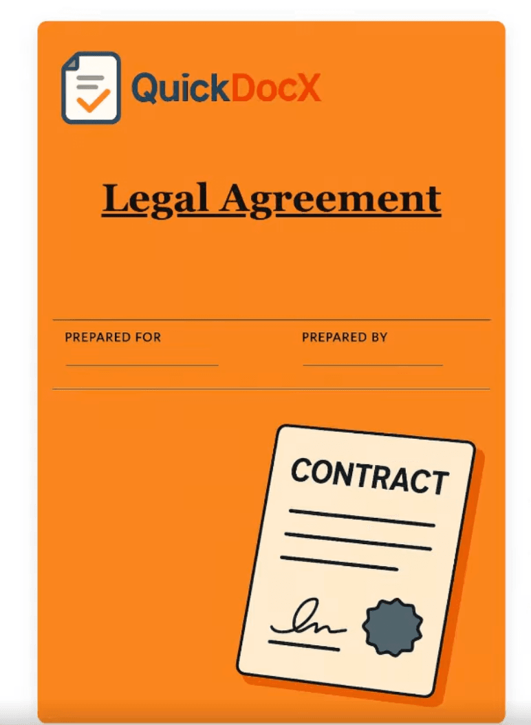 QuickDocX Contract