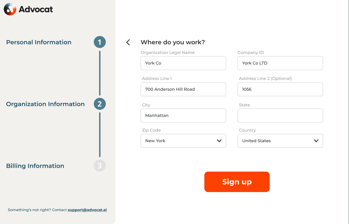 Sign-Up