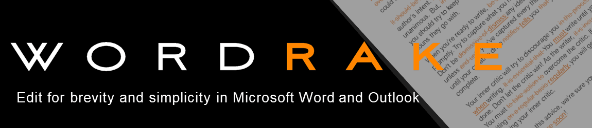 WordRake Banner Image