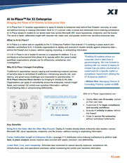 X1 AI In-Place At-A-Glance