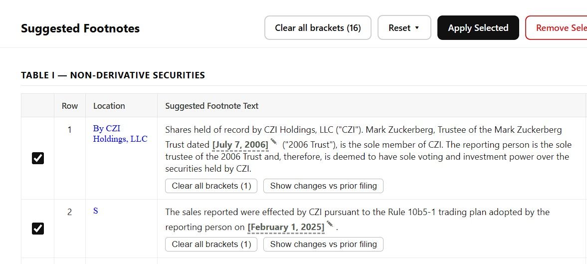 AI-suggested Footnote Preview