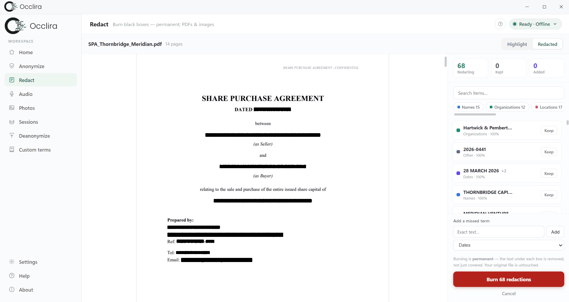 Redact